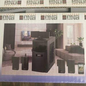 BnD Acoustic Home Theater System Model # TS-10